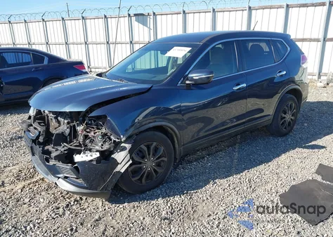 2015 Nissan Rogue S из США, поврежденный, VIN KNMAT2MT2FP587975